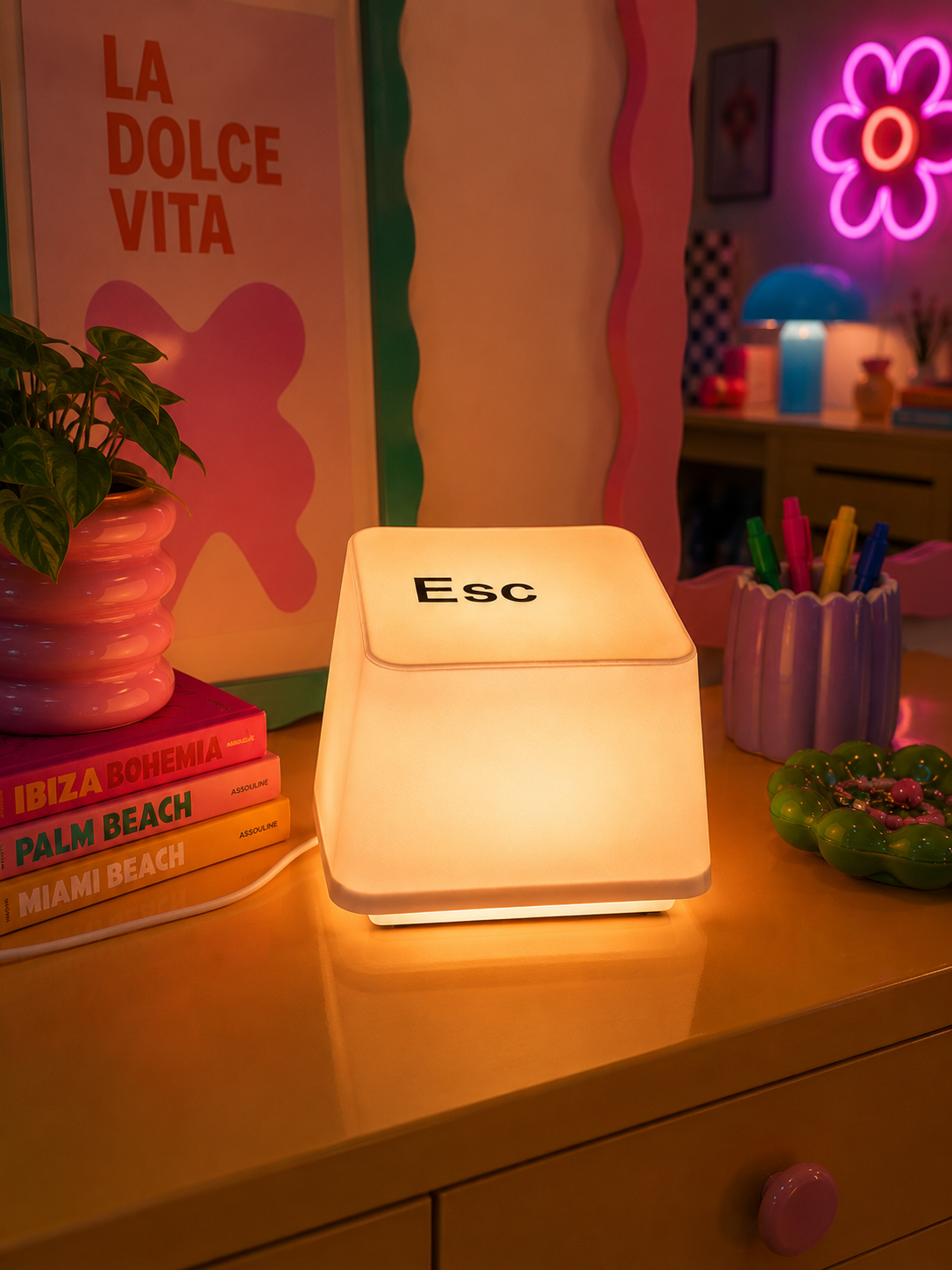 Lámpara Tecla Esc