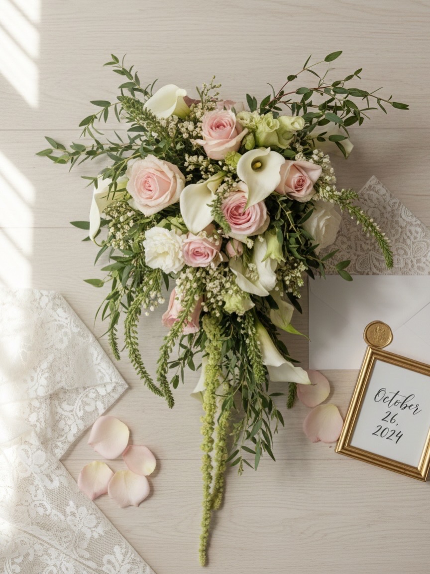 Ramo de novia elegante