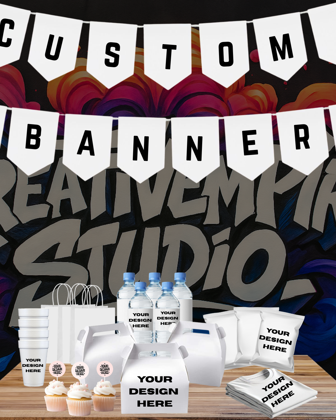 Custom Party Banner Kit