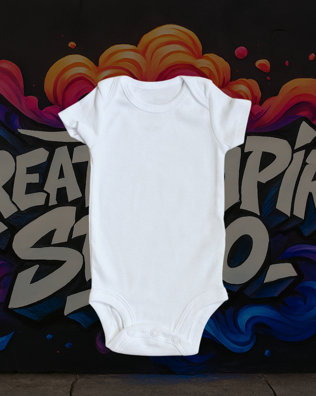 Classic White Baby Bodysuit