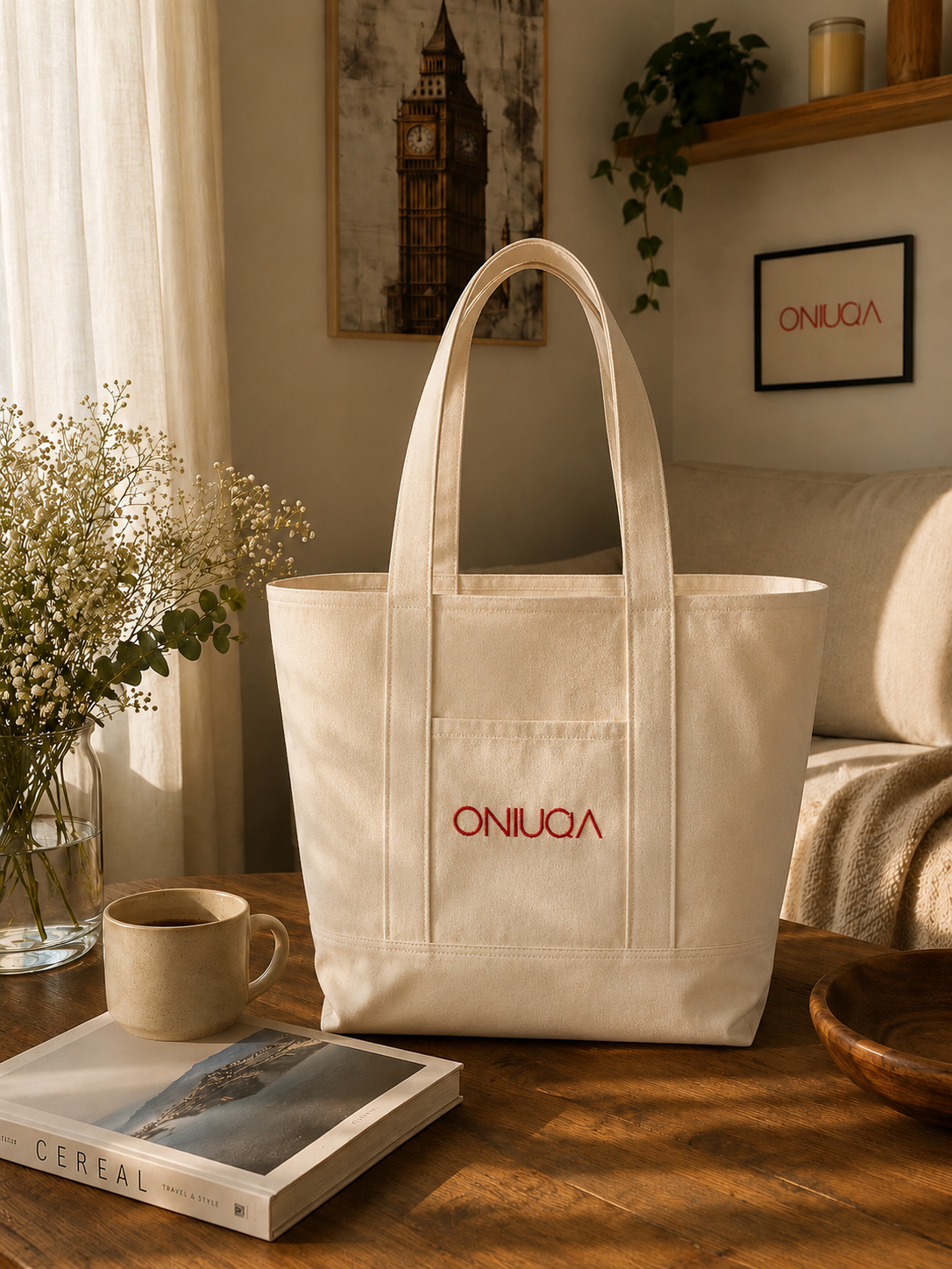 Bolsa de Algodão Oniuqa