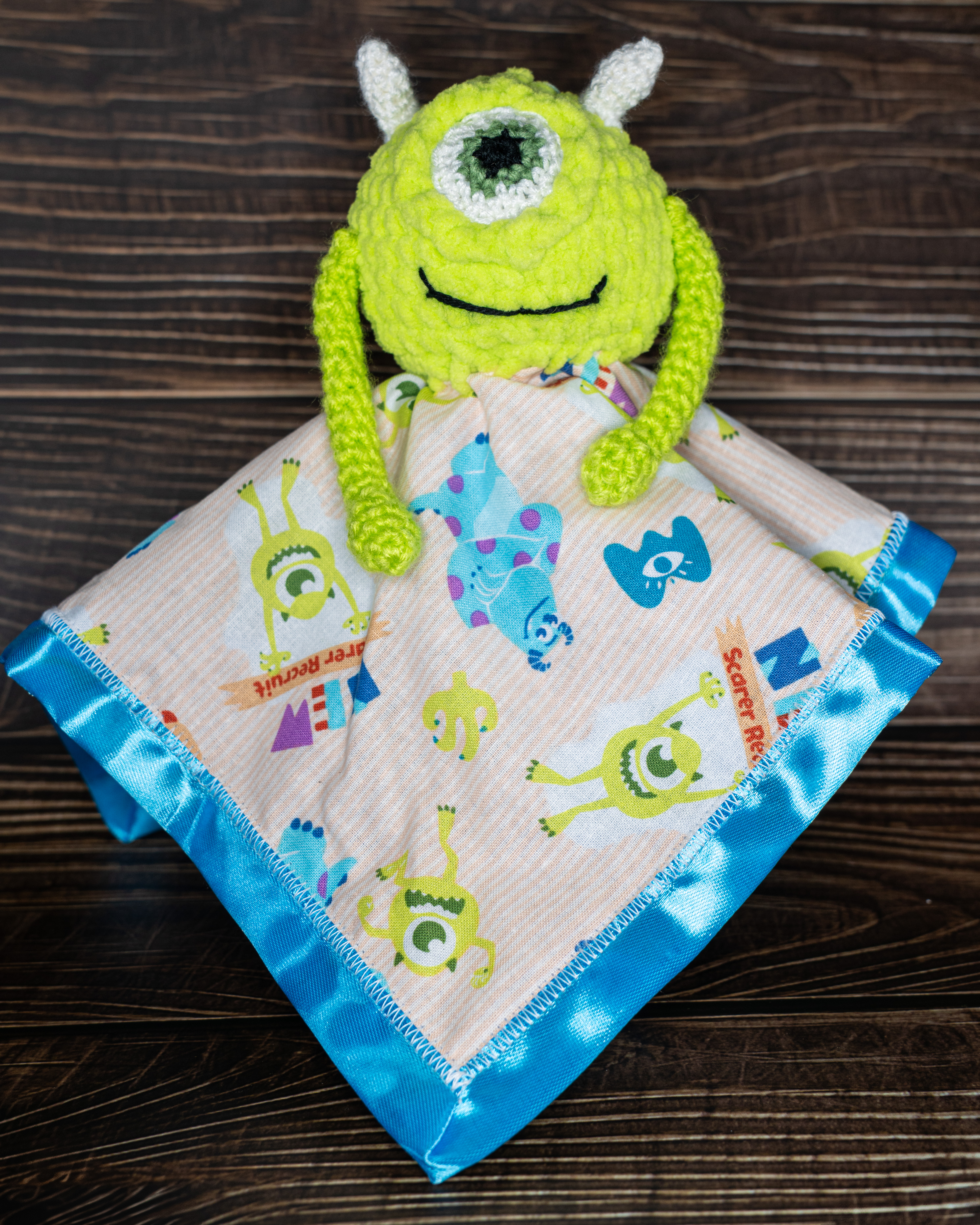 Mike Wazowski - Baby Lovey Blanket 