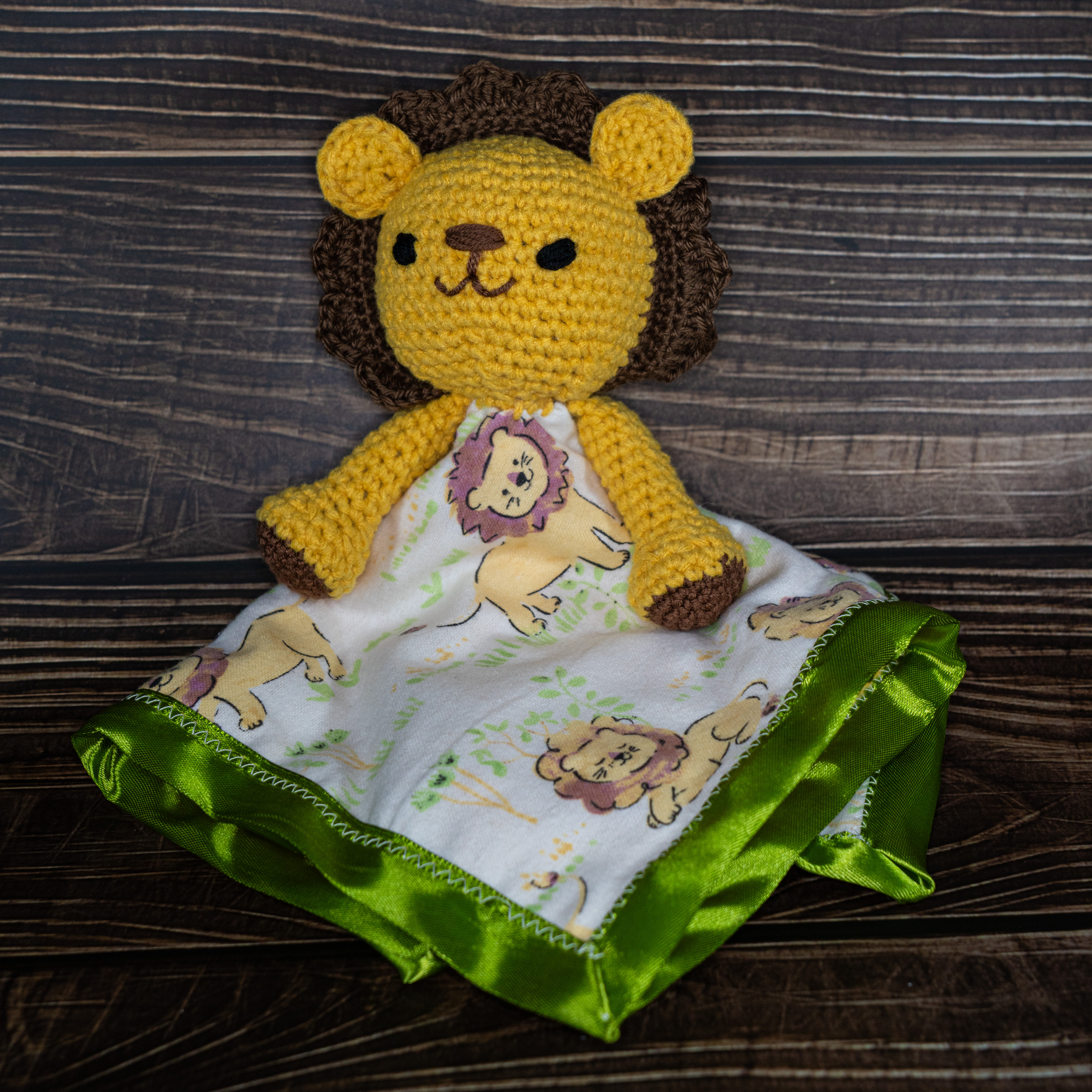 Little Lion - Baby Lovey Blanket