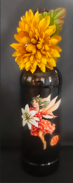 Illuminated Fairy Wine Bottles