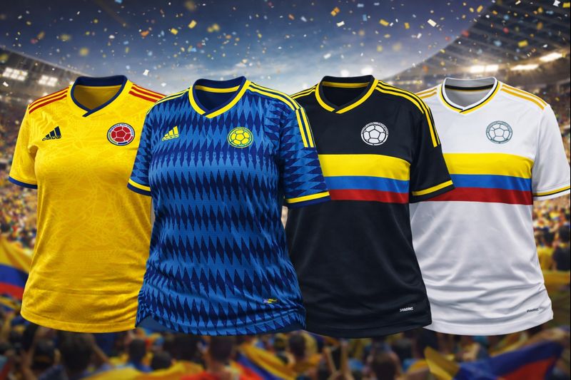 Camiseta selección Colombia mundial 2026
