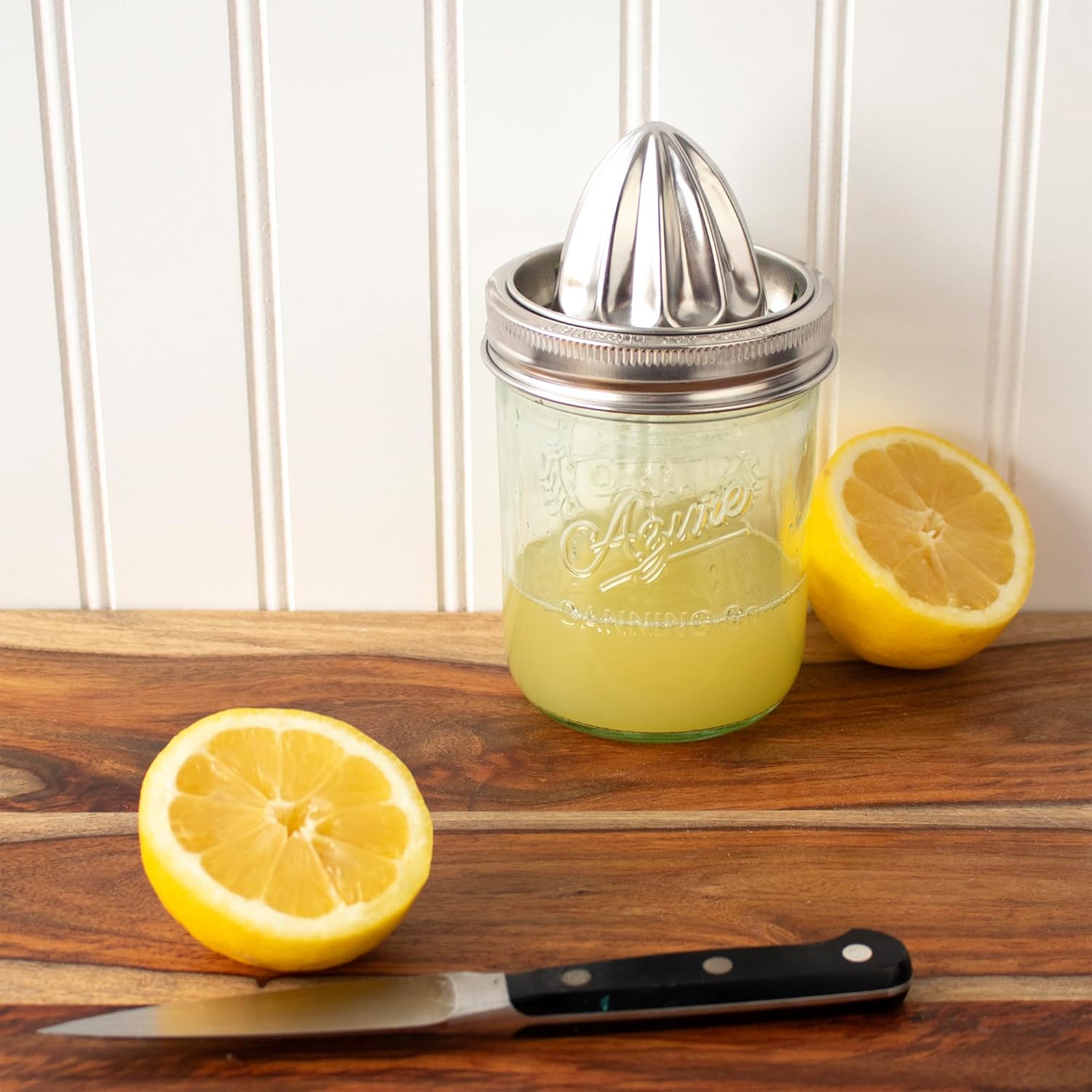 Stainless Steel Juicer Lid for Mason Jars