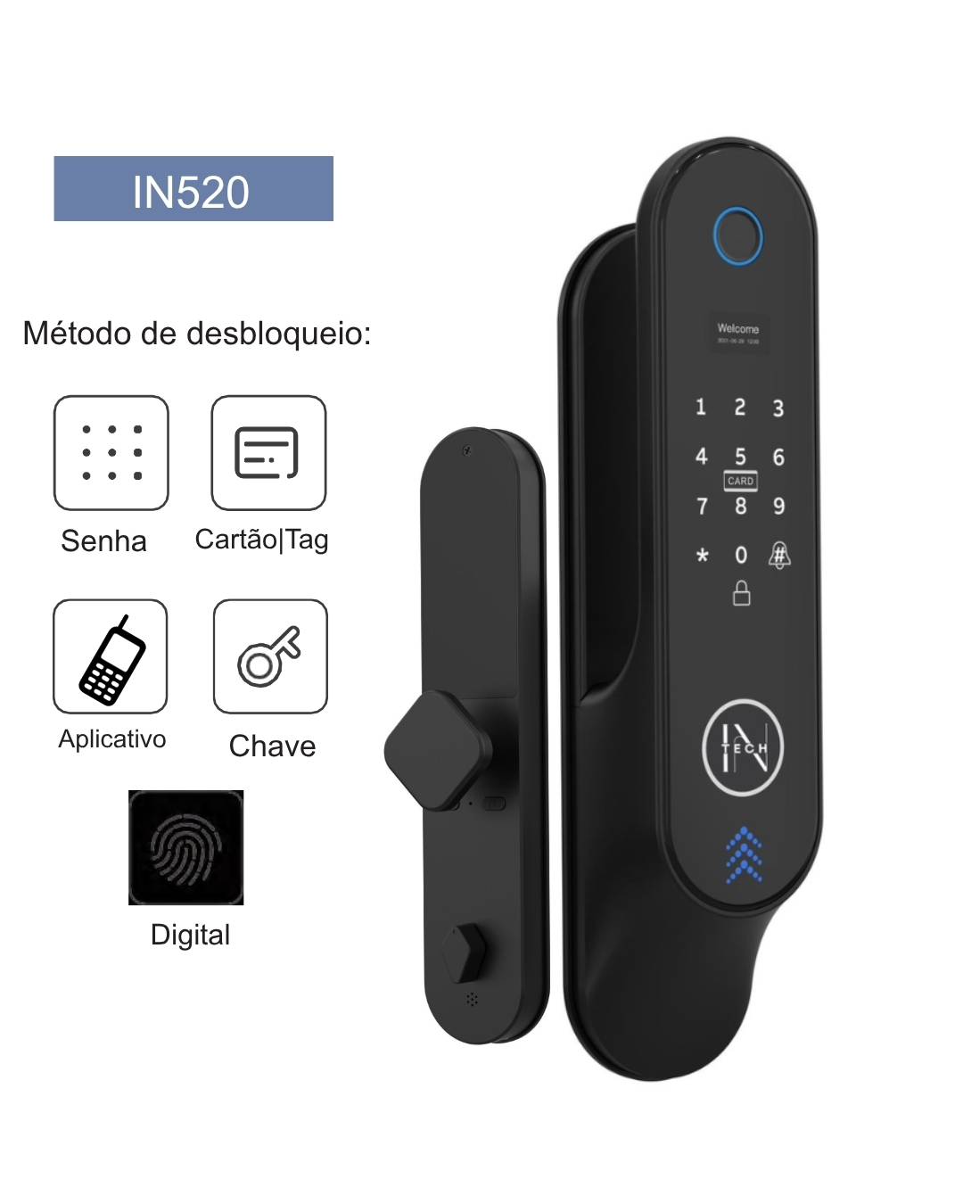 Fechadura Eletrônica IN520