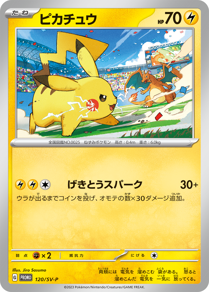 Pikachu Promo Pokémon Card