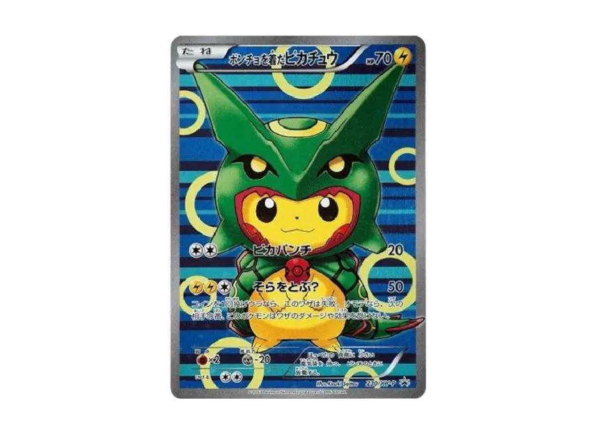 Pikachu Rayquaza Costume Pokémon Card (PSA10)