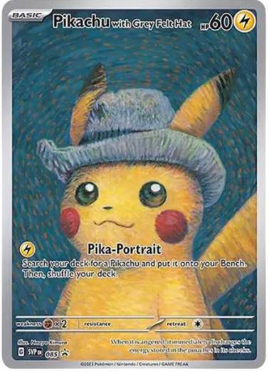 Pikachu with Grey Felt Hat Card(PSA10 )
