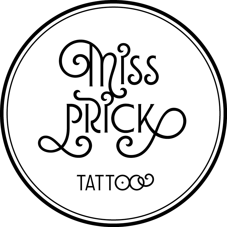 Miss Prick Tattoo Sticker