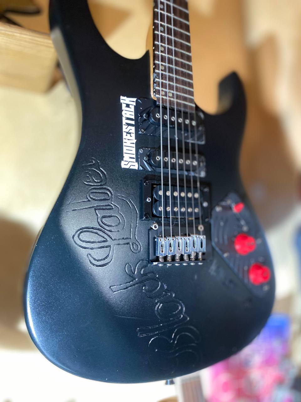 Smokestack Black Label Guitar