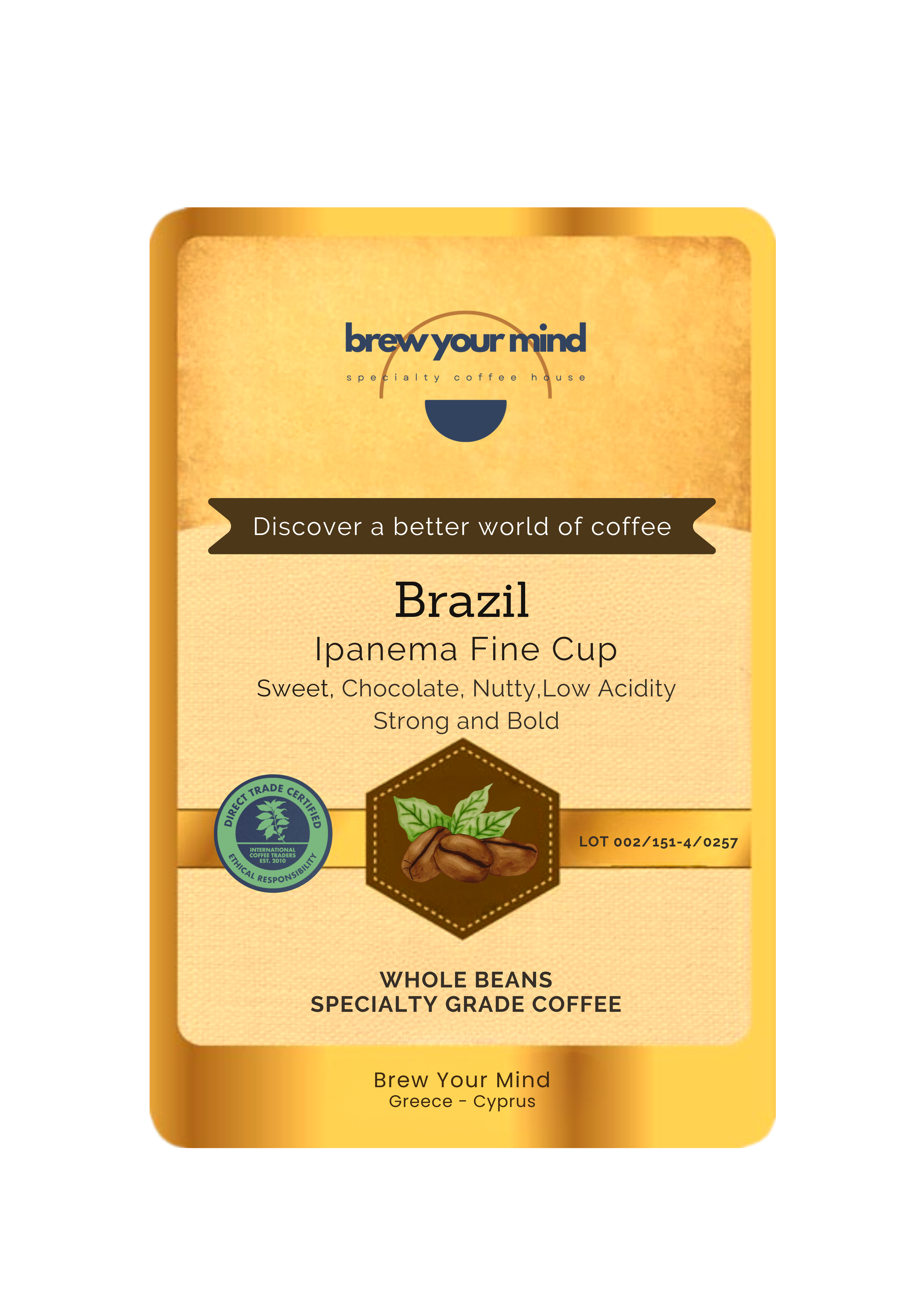 Brazil Ipanema Fine Cup Coffee