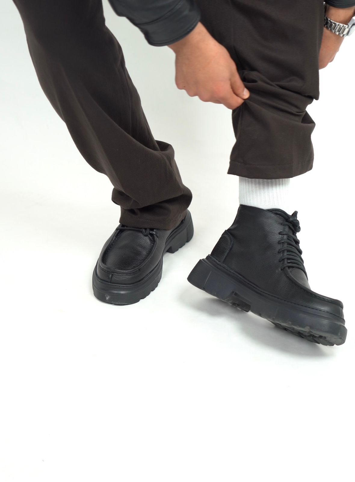 Messocuir Chunky Boots