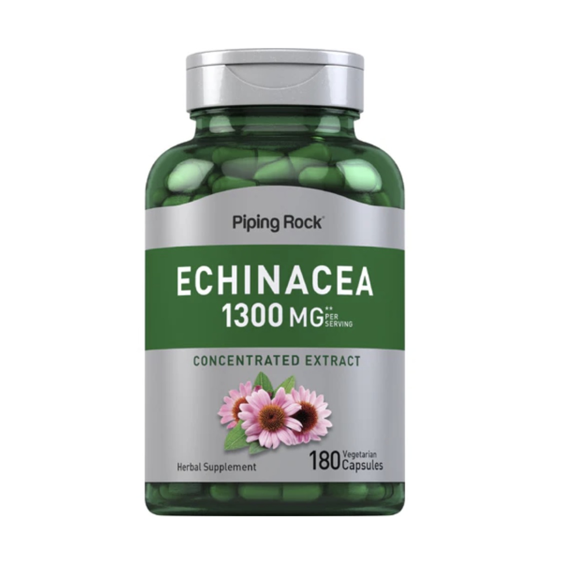 Suplemento Extracto De Equinácea 1300 Mg 180 Cápsulas