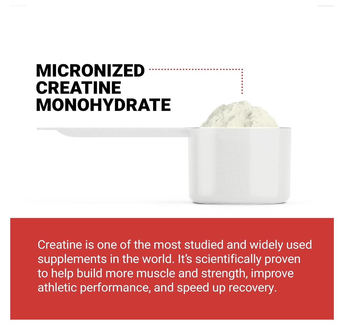 Creatina En Polvo Force Factor 5g 60 Servicios 300g