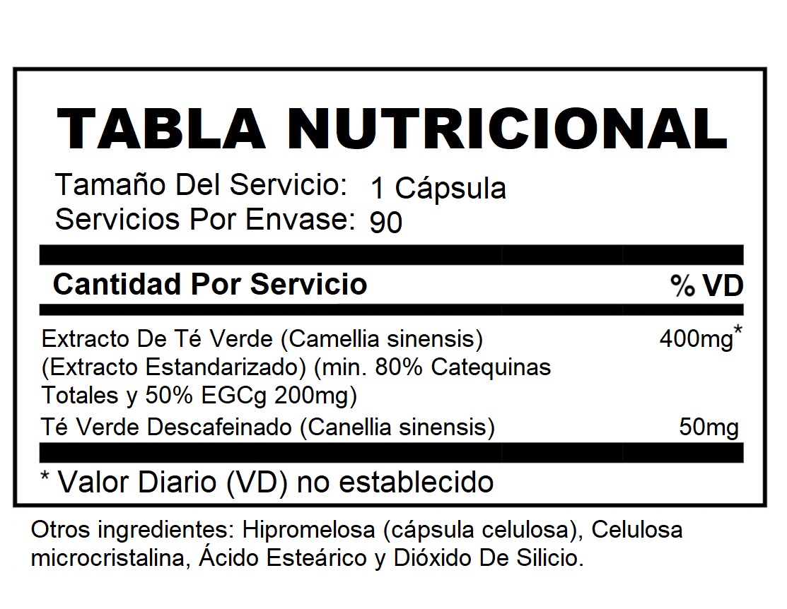 Extracto De Té Verde Egcg 400 Mg 90 Cápsulas Vegetarianas De Now Foods Si Sabor