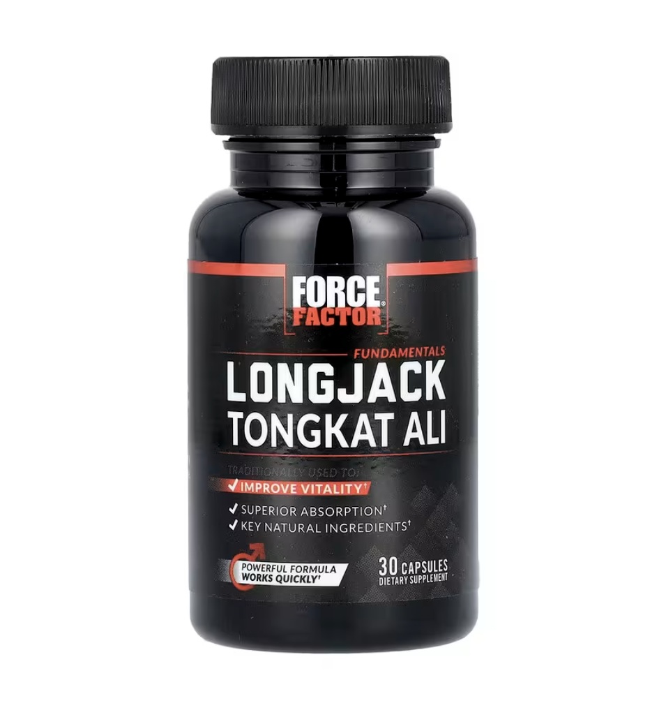 Force Factor Longjack Tongkat Ali 500mg Mejor Vitalidad