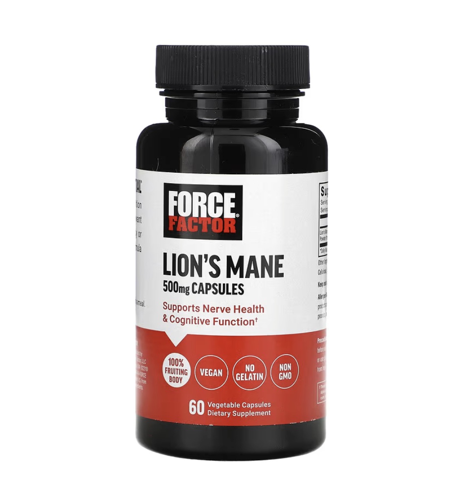 Suplemento Hongo Melena De León 500mg 60 Cápsulas