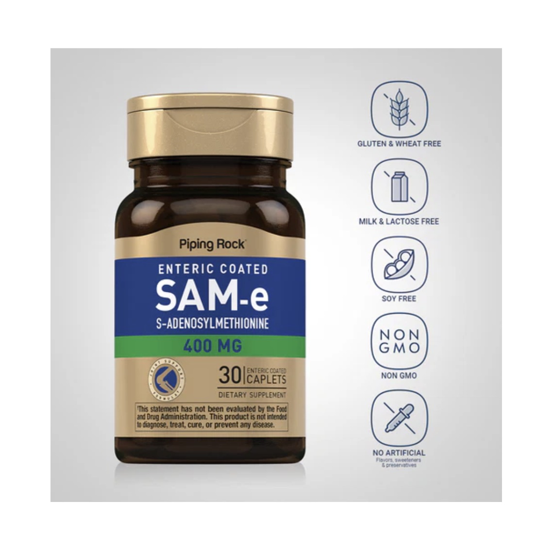 Suplemento Same (s-adenosil-l-metionina) 400 Mg Por Servicio