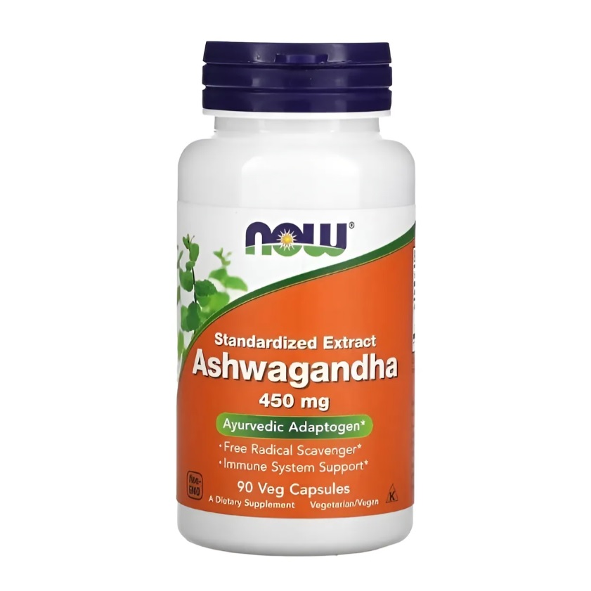 Suplemento Extracto De Ashwagandha Para La Ansiedad Estrés 450mg 90 Cápsulas