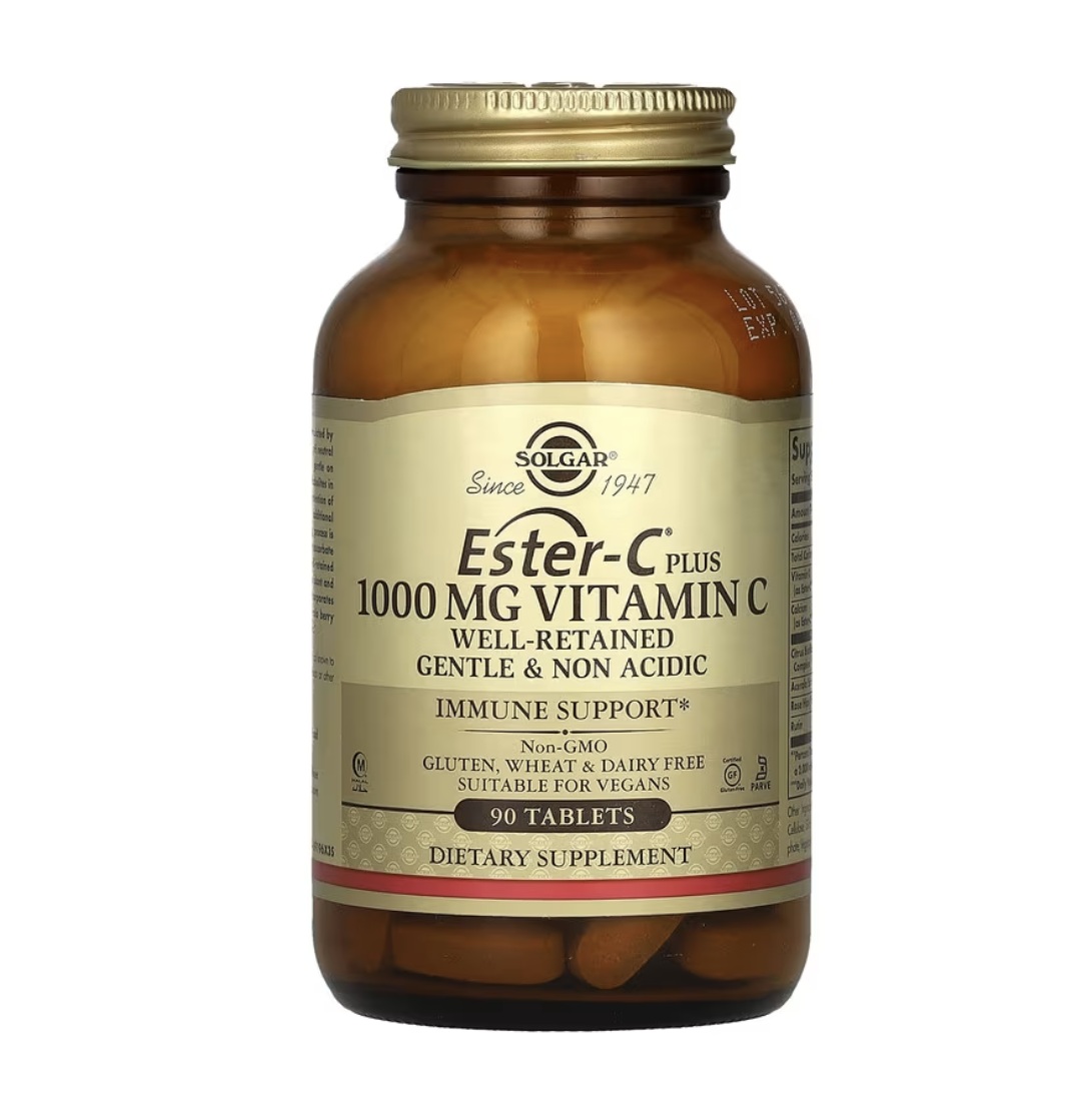 Solgar Ester-c Plus Vitamina C 1,000mg 90 Tabletas