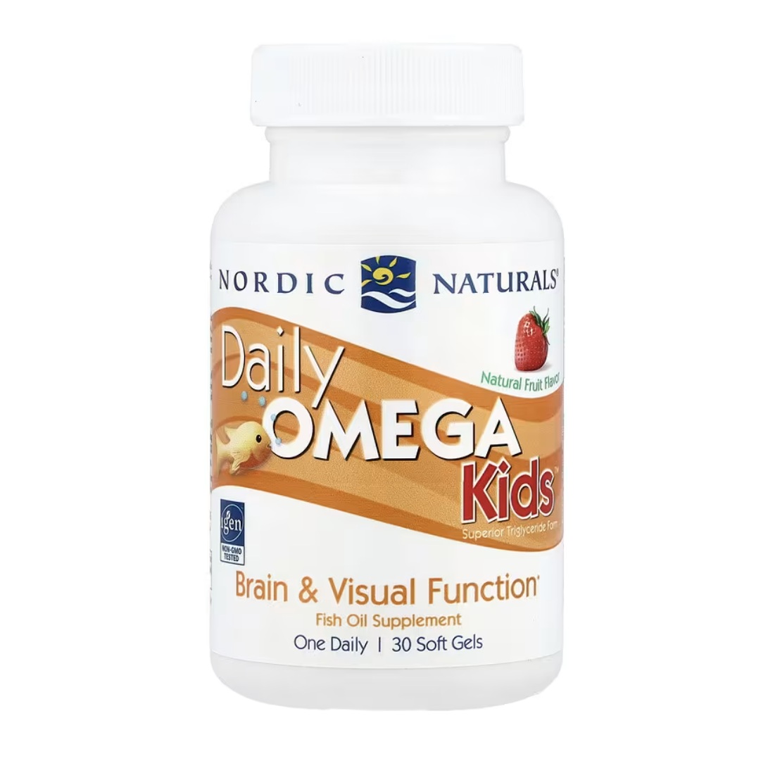 Omega Diario Completo Para Niños 30 Mini Capsulas Blandas