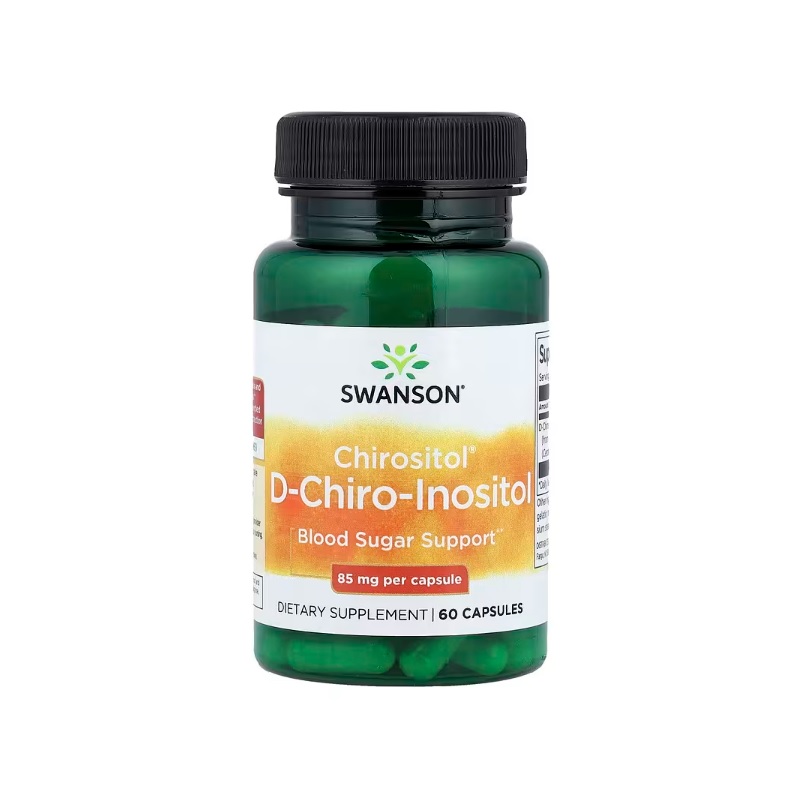 Suplemento D-chiro-inositol Chirositol 85mg 60 Cápsulas Apoyo Al Azúcar En La Sangre Sin Sabor