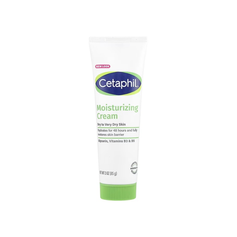 Cetaphil Crema Humectante Sin Fragancia 85 G Con Glicerina Vitaminas B3 y B5