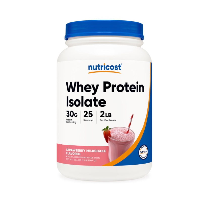 Proteina Nutricost Whey Suero De Leche En Polvo 2 Libras