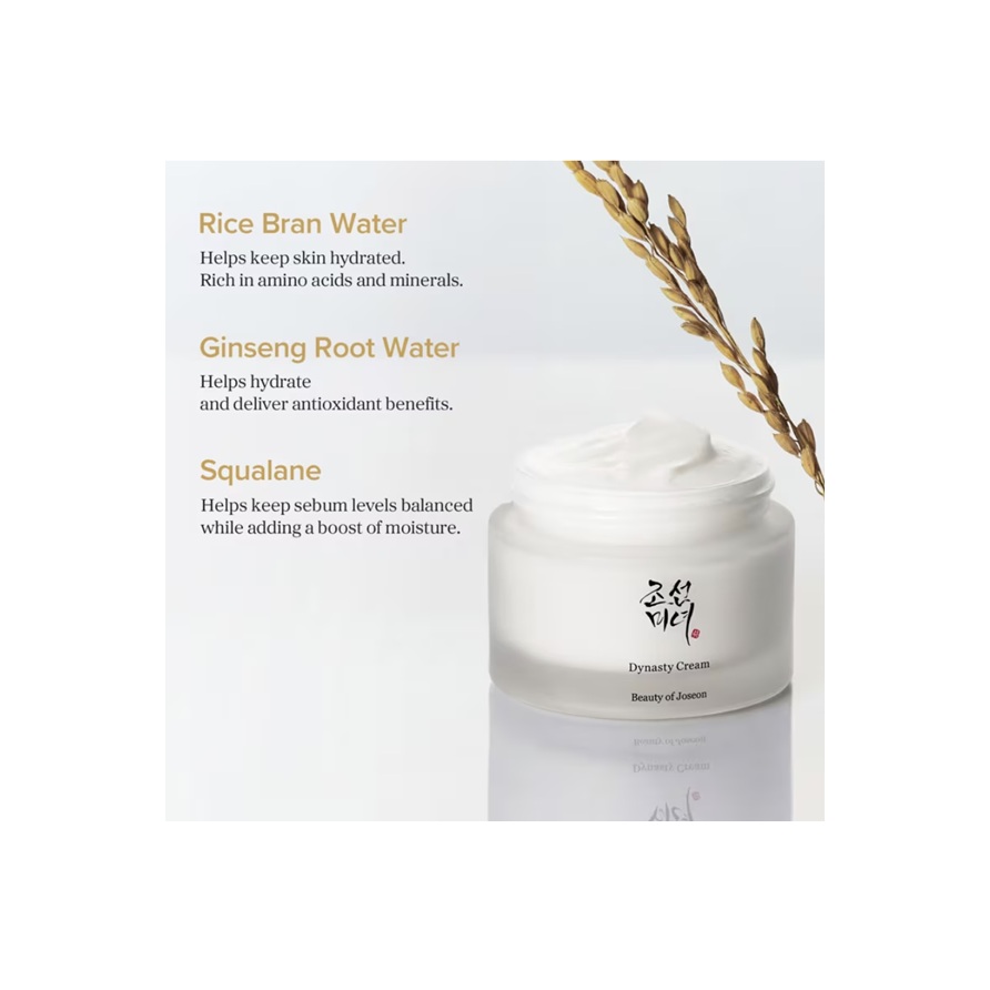 Crema Humectante Facial Dynasty Cream - Beauty Of Joseon