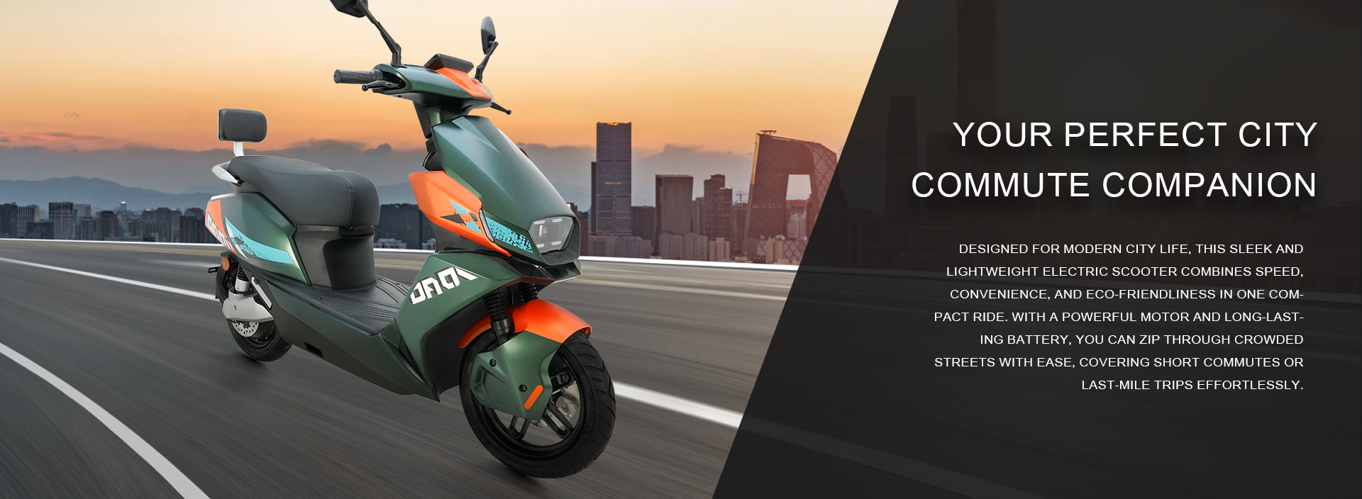 WINGER 72V30Ah(x2) 2000W 45km/h 150km