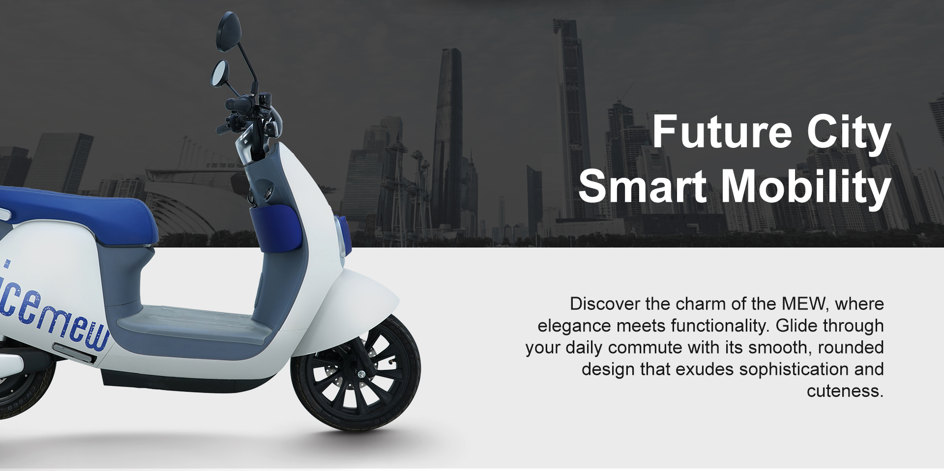 MEW 60V20Ah 1500W 25/45km/h 70Km