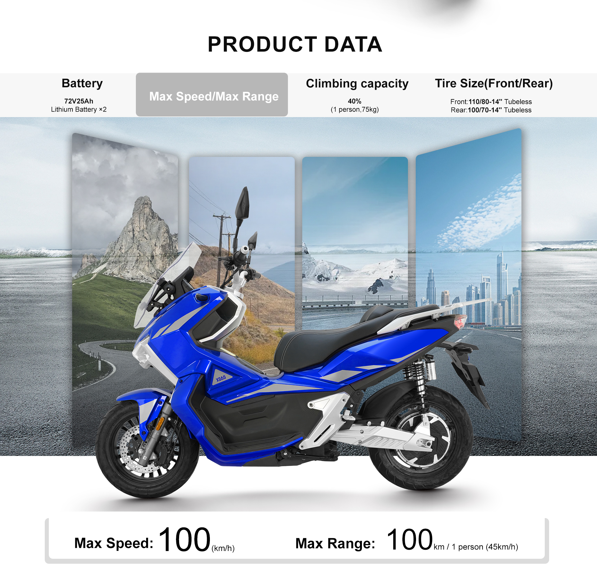 MARS  72V25Ah(x2) 6000W 100km/h 120km