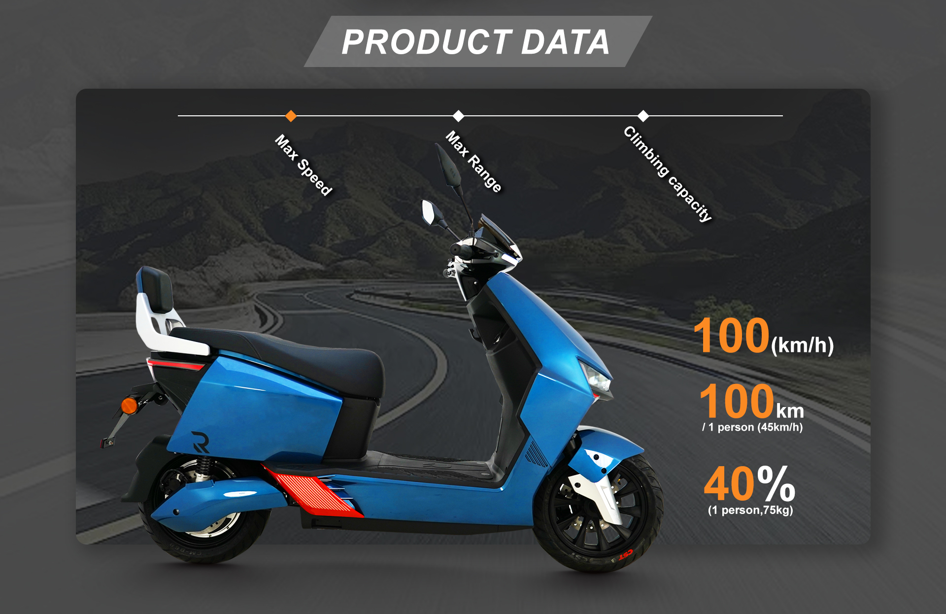 REN 72V25Ah(x2) 6000W 100km/h 120km