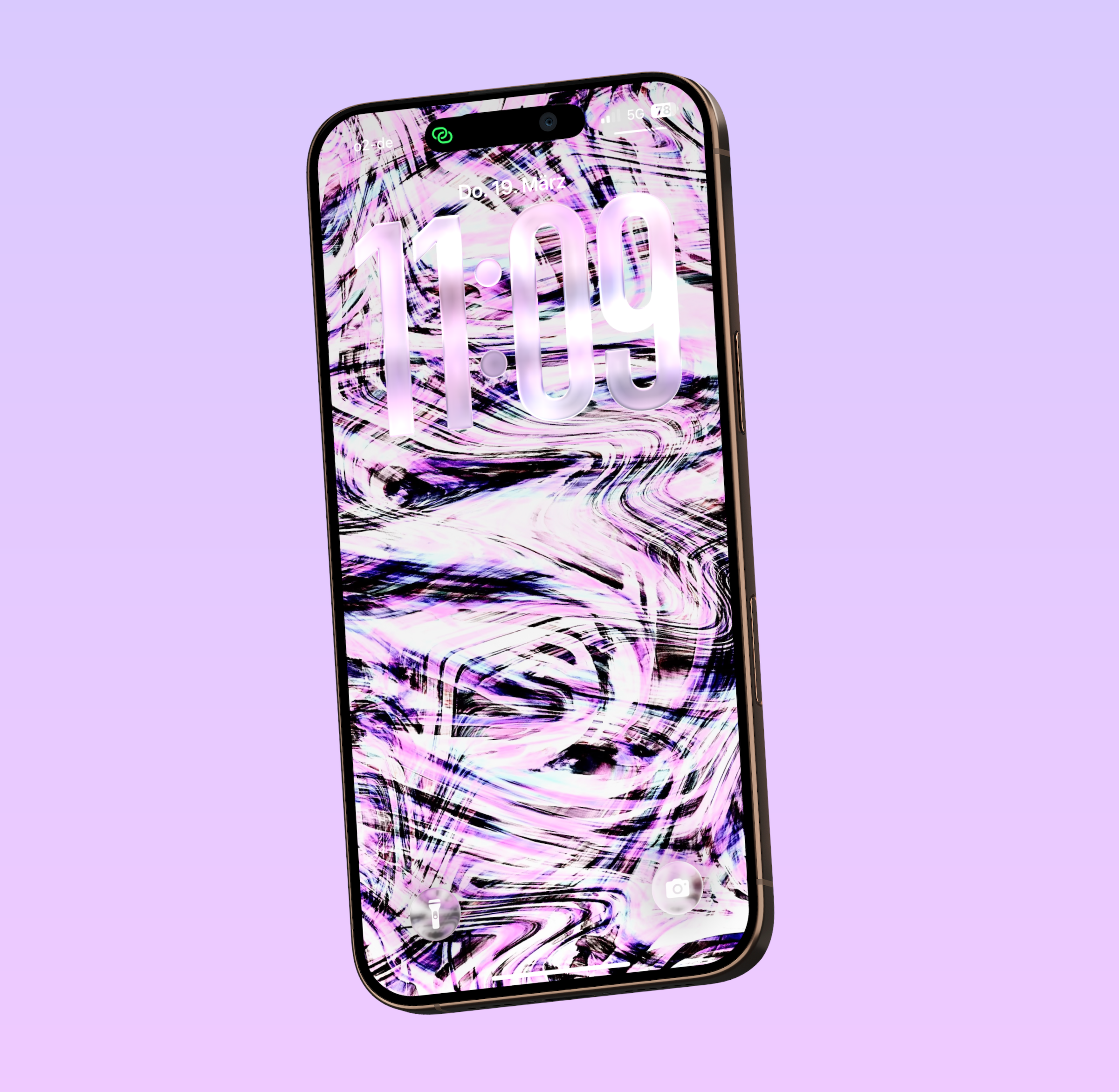 Lucid Light Digital Phone Wallpaper Lockscreen 