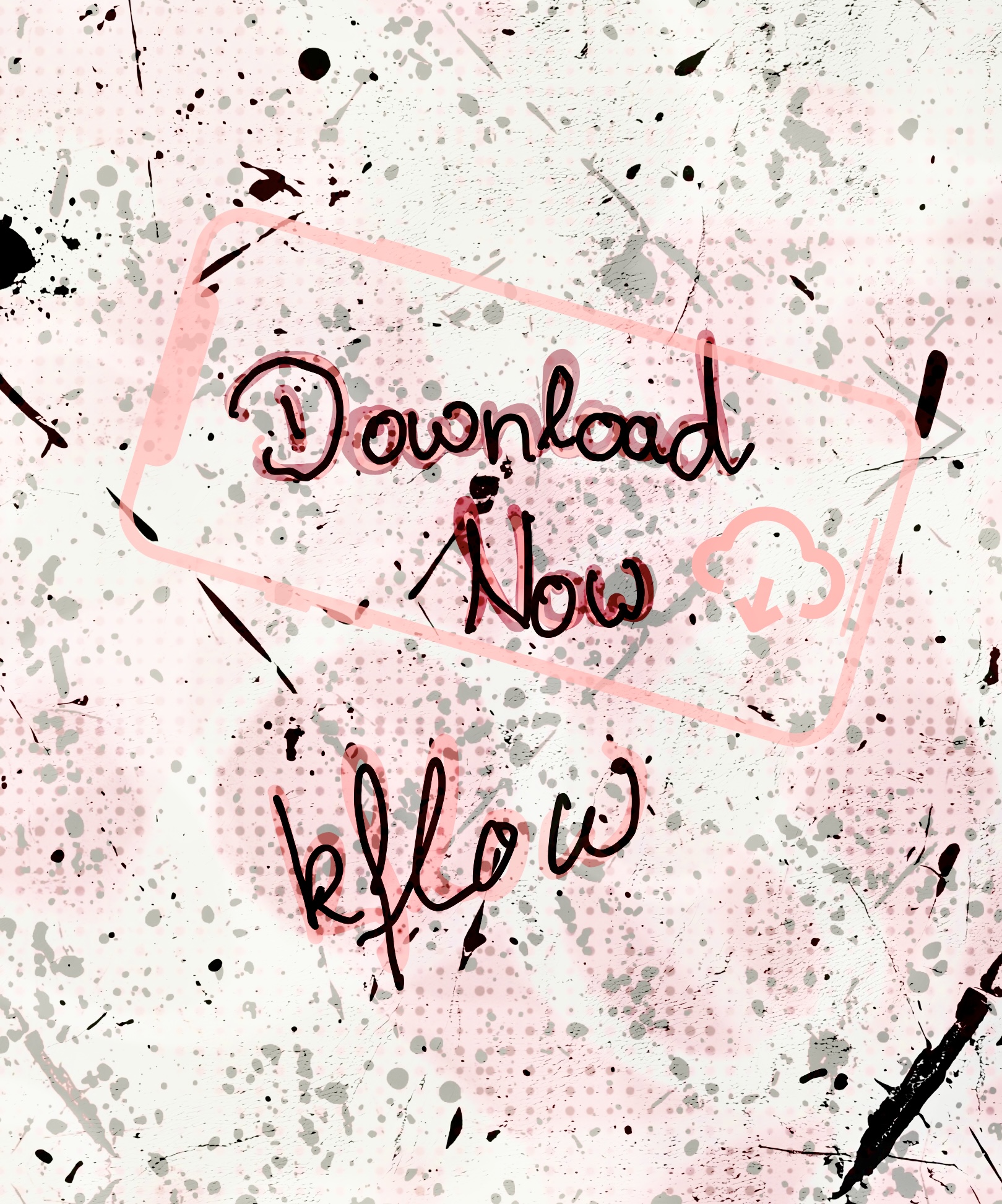 Soft Peach Brown Minimal Digital Phone Lockscreen Wallpaper