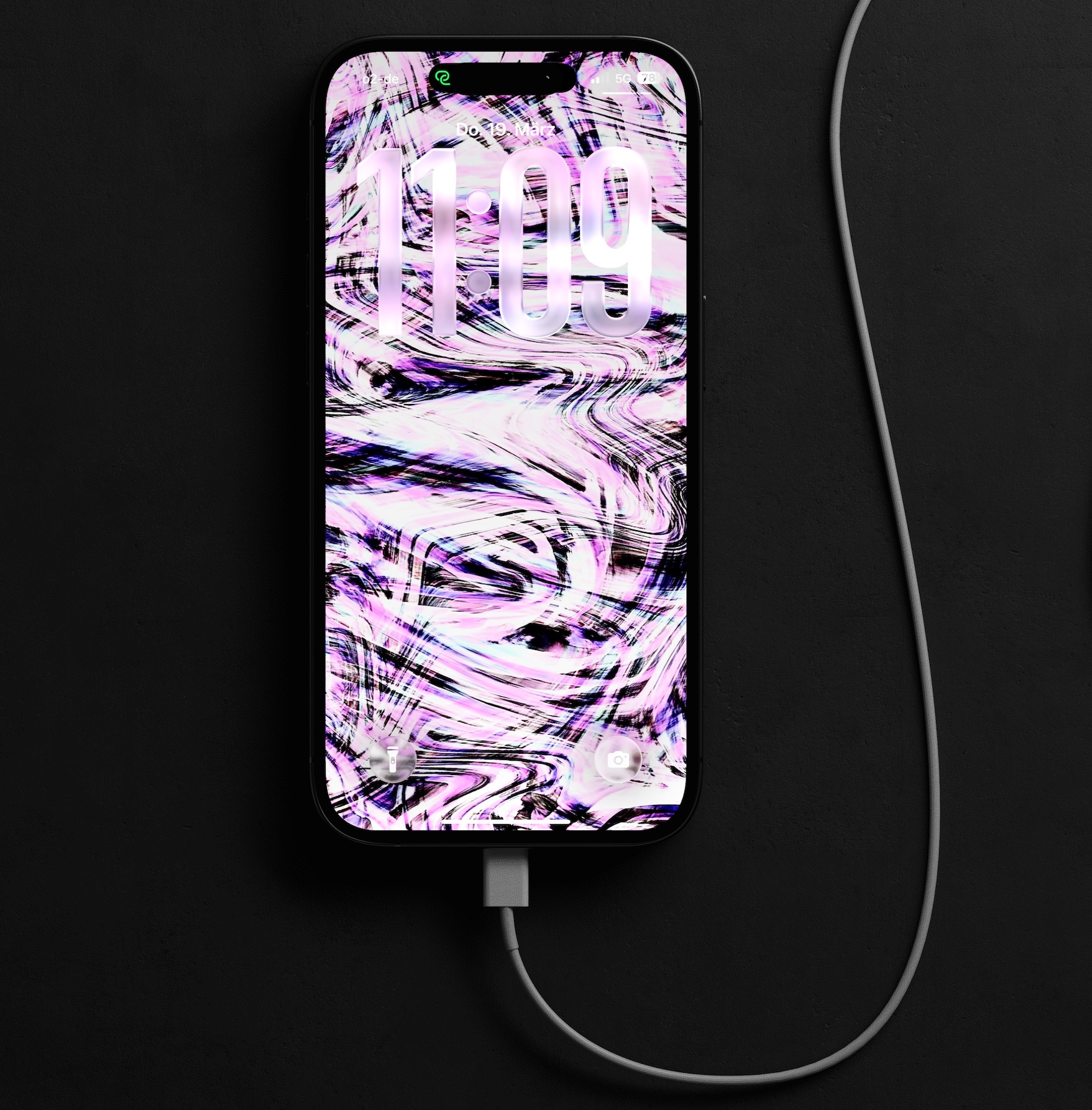 Lucid Light Digital Phone Wallpaper Lockscreen 