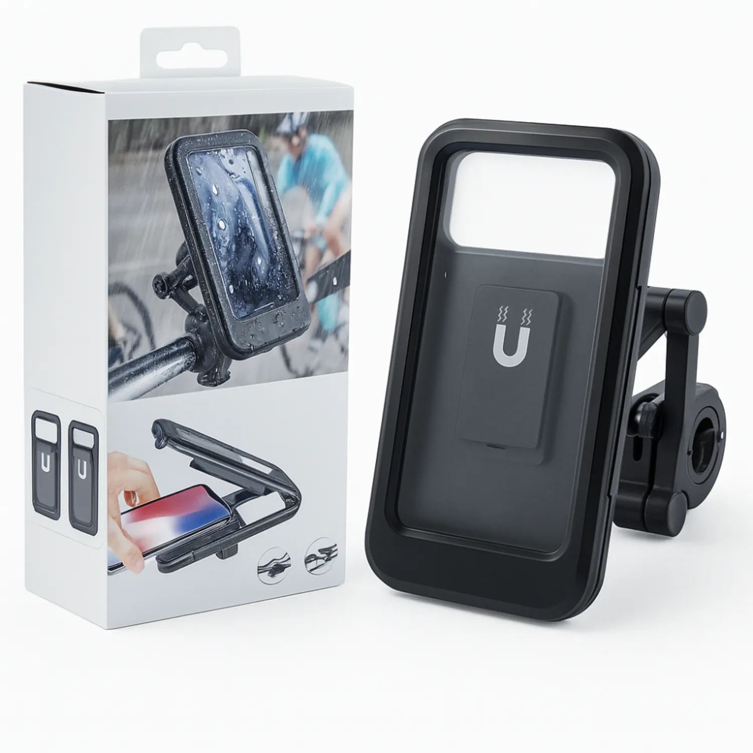 Soporte Magnético para Celular de Bicicleta