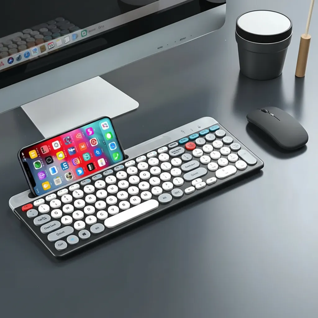 Teclado y Mouse Inalámbricos