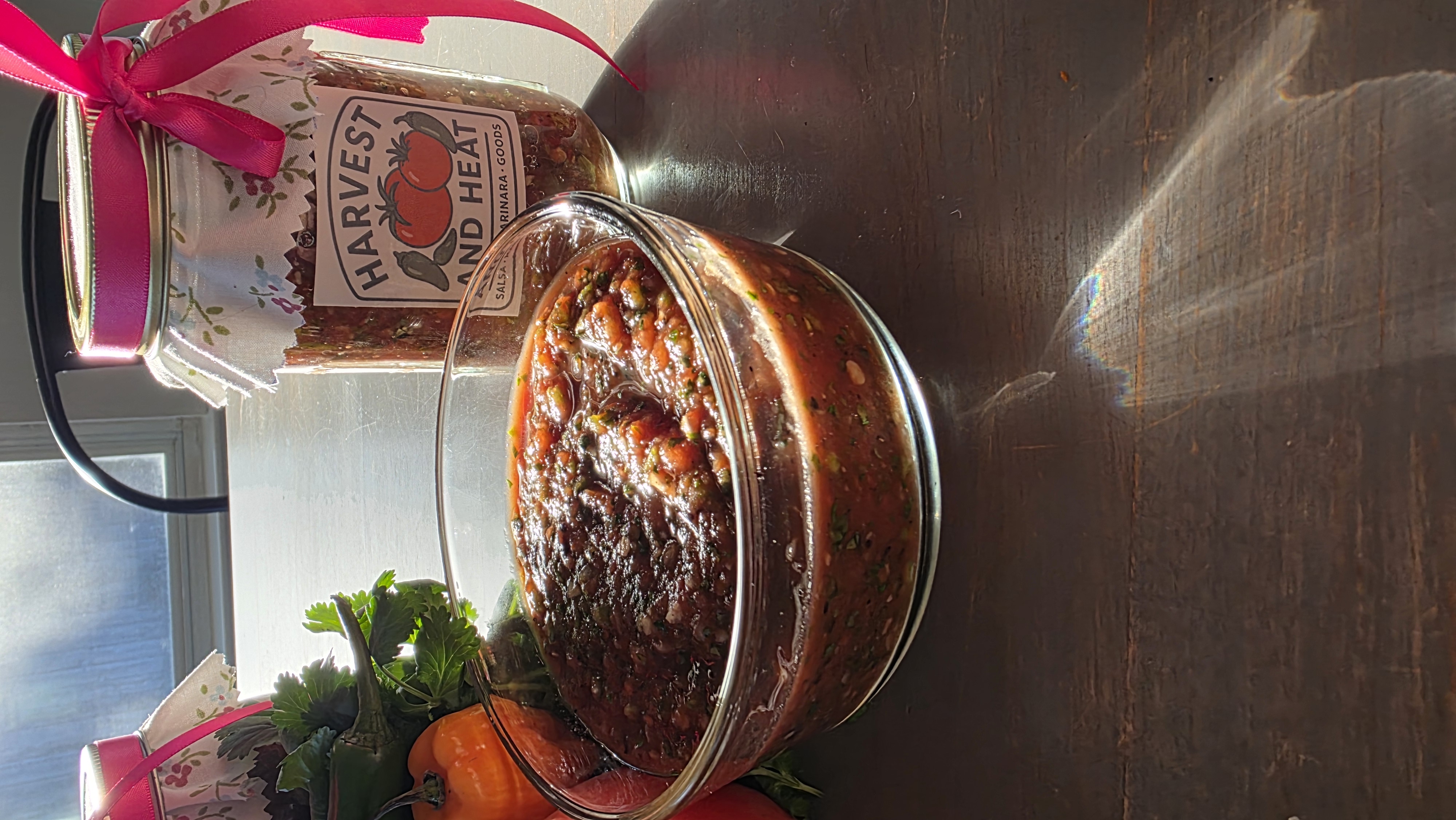 Harvest and Heat Hot Salsa - 16 oz