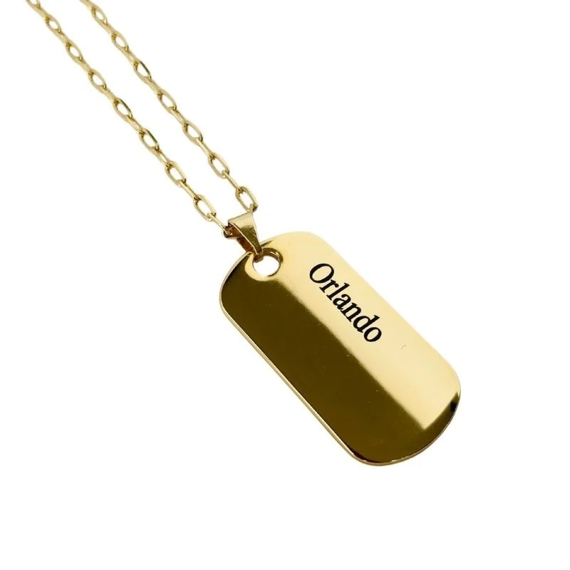 Pingente Personalizado com Foto e Texto