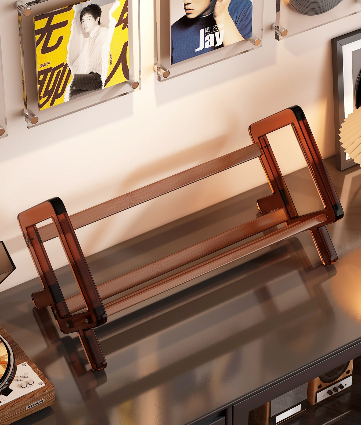 Acrylic Desktop Shelf