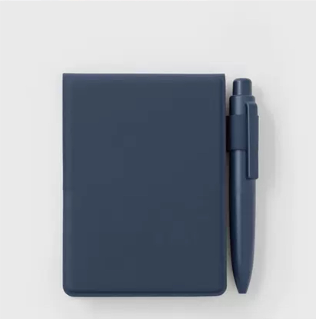 Custom Compact Notebook with Pocket Pen