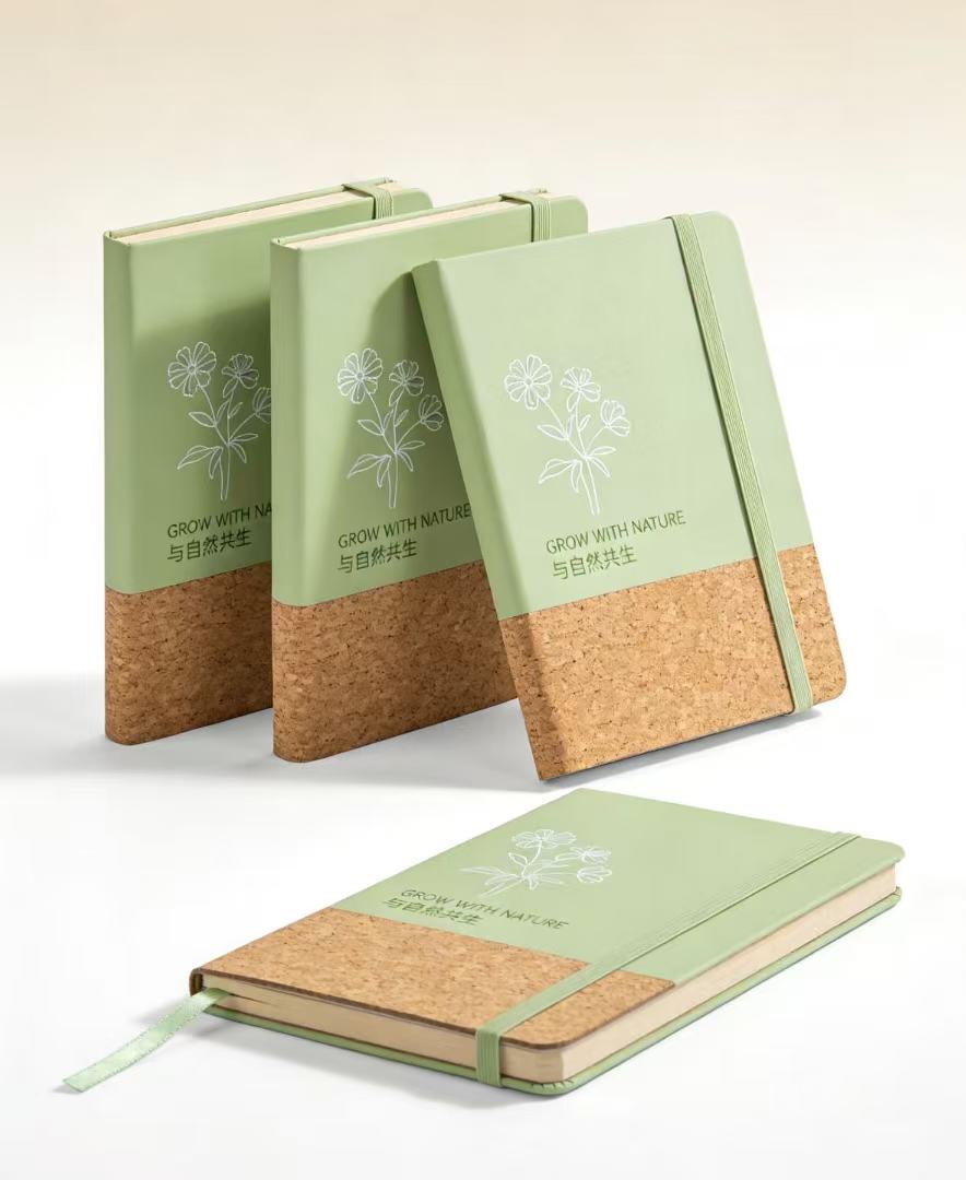 Custom Notebook with elastic band