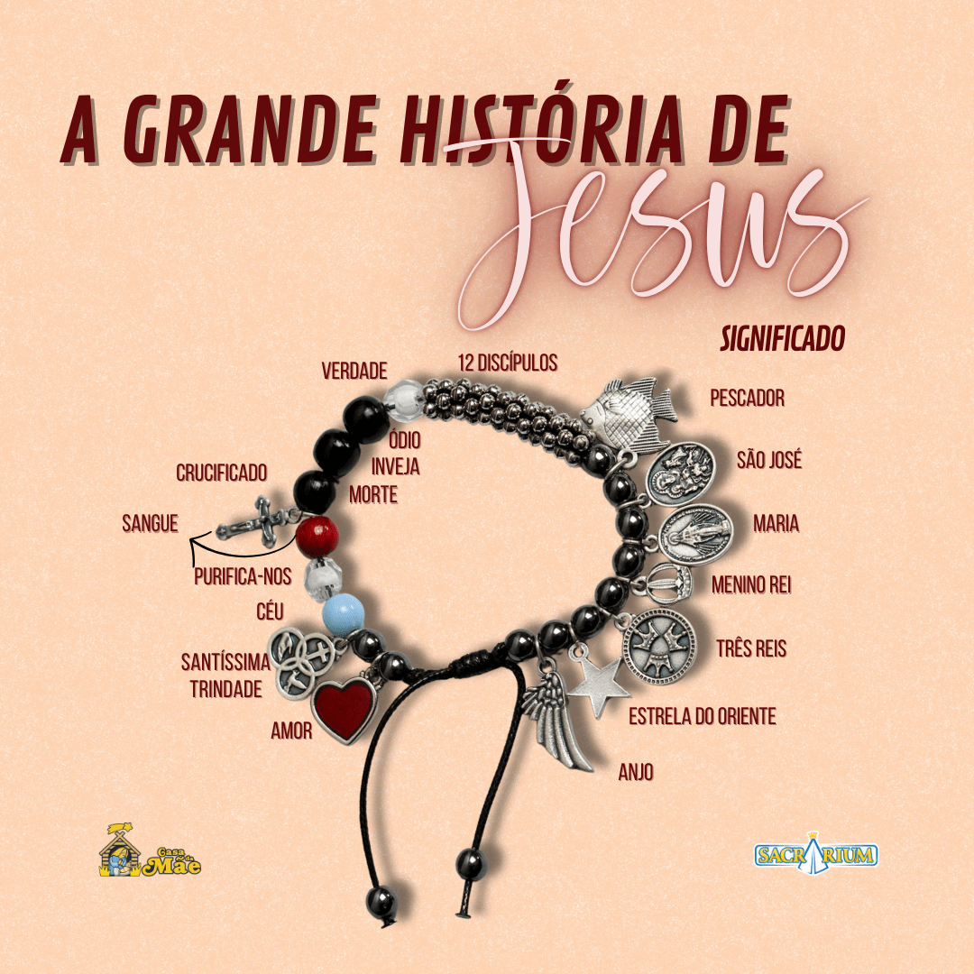Pulseira História de Jesus