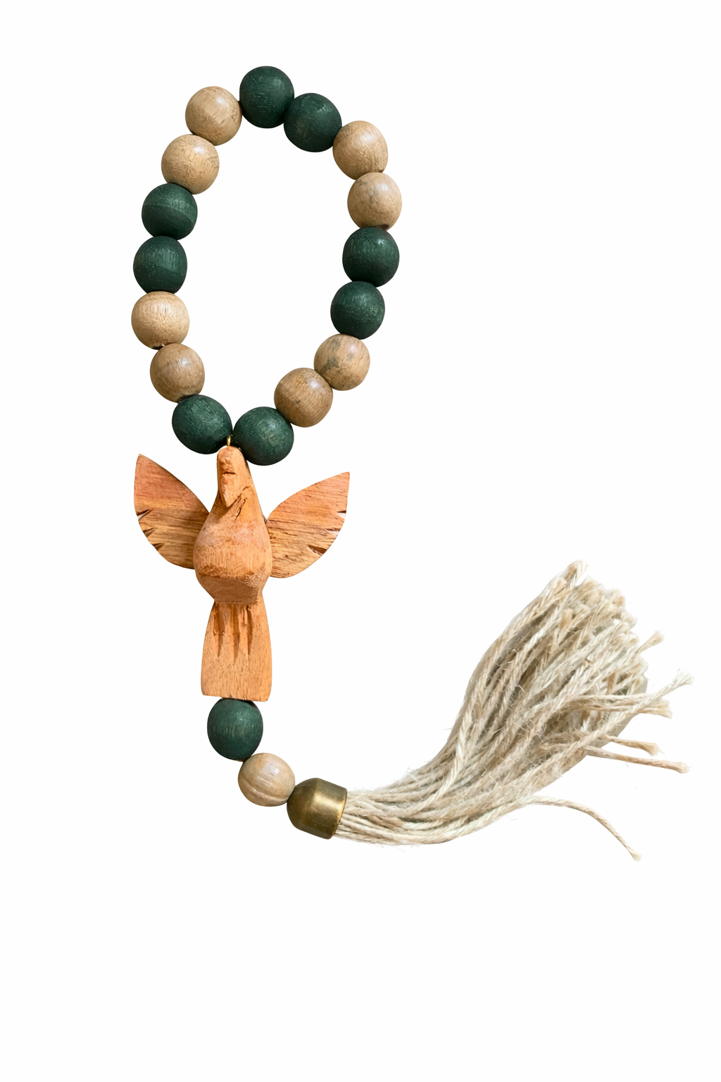 Enfeite de Madeira Espírito Santo