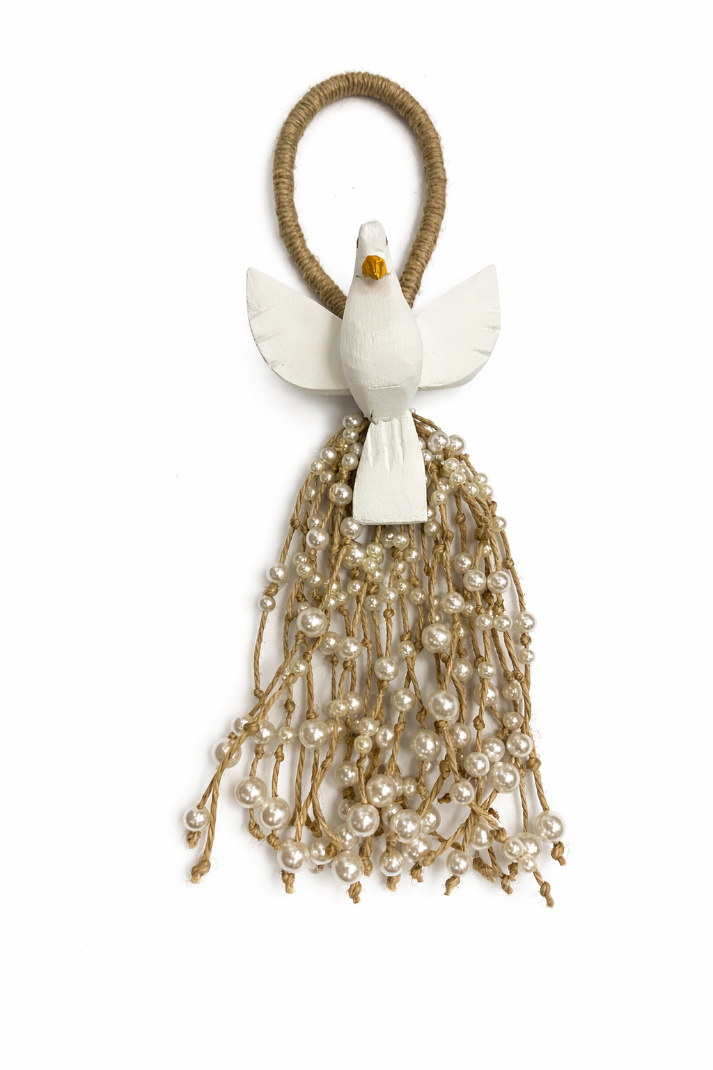 Pombinha do Divino Espírito Santo com Pérolas