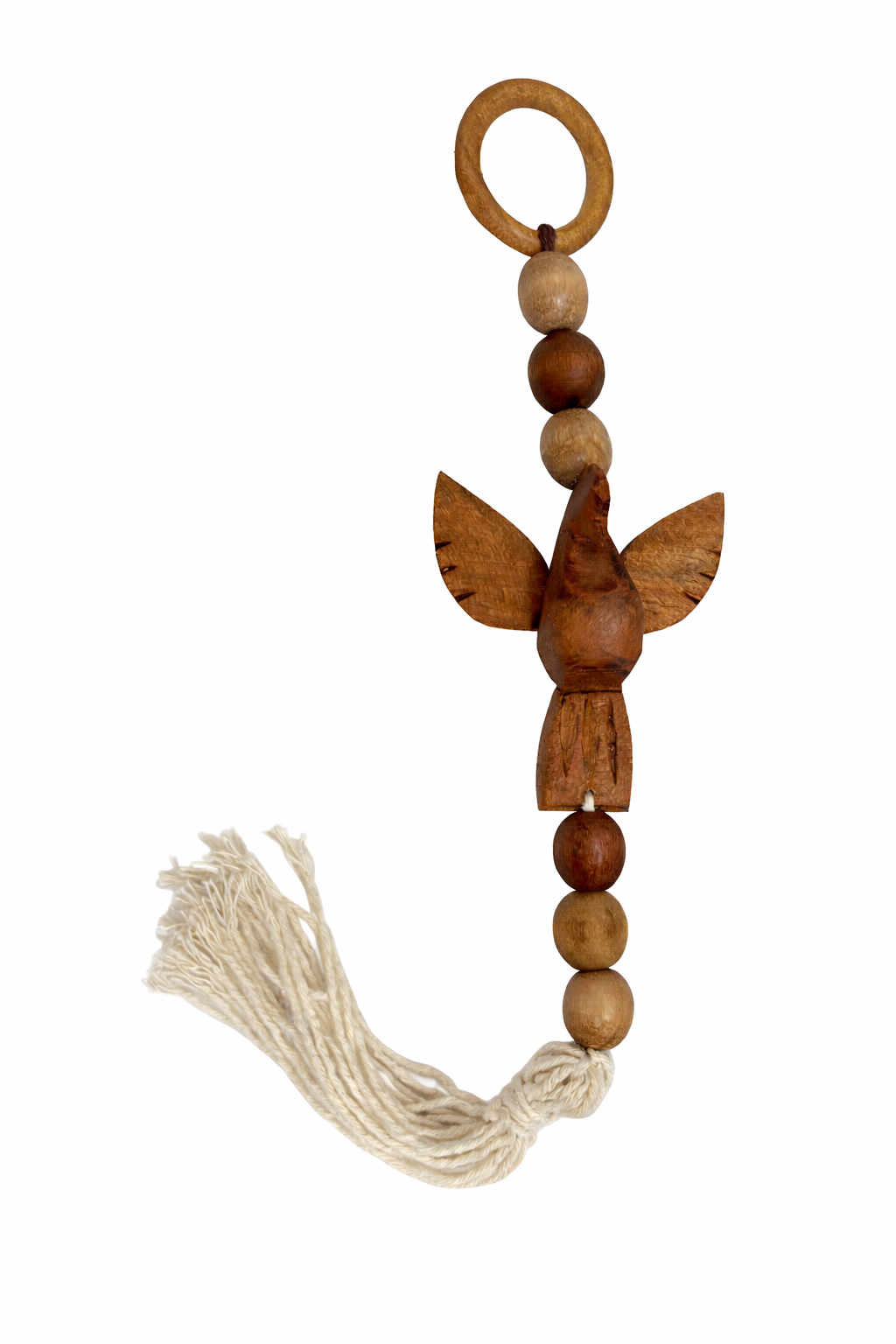 Pingente de Madeira Pomba