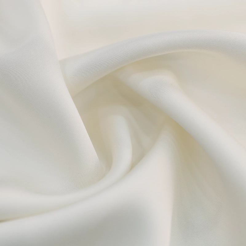 Acetate-Like Twill Fashion Fabric